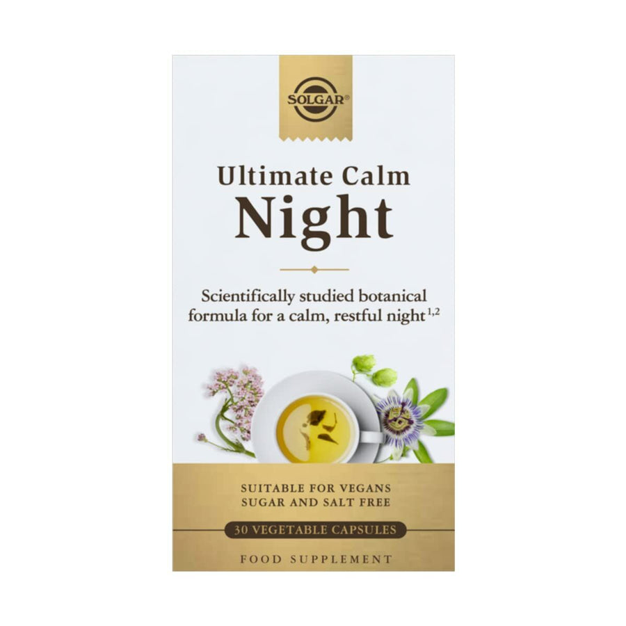 Baldrian Solgar Ultimate Calm Night 30 Stück