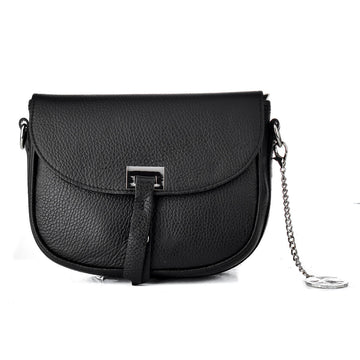 Women's handbag Lia Biassoni 00426-7724 Black (20 x 15 x 6 cm)