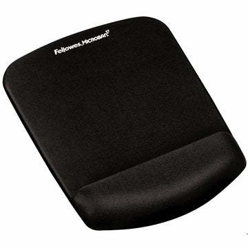 Mousepad with palm rest Fellowes Black Gel Viscoelastic foam