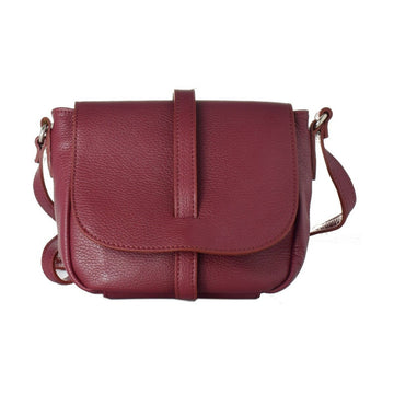 Damen Handtasche Anna Morellini WBA200320-WINE Rot (21 x 19 x 4 cm)