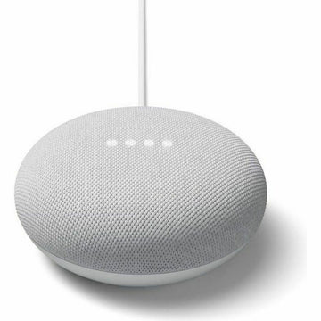 Smart Speaker mit Google Assistant Google Nest Mini Hellgrau Grau