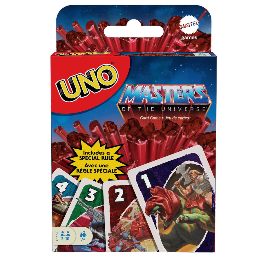 Tischspiel Mattel UNO: Masters of Universe (Restauriert A)