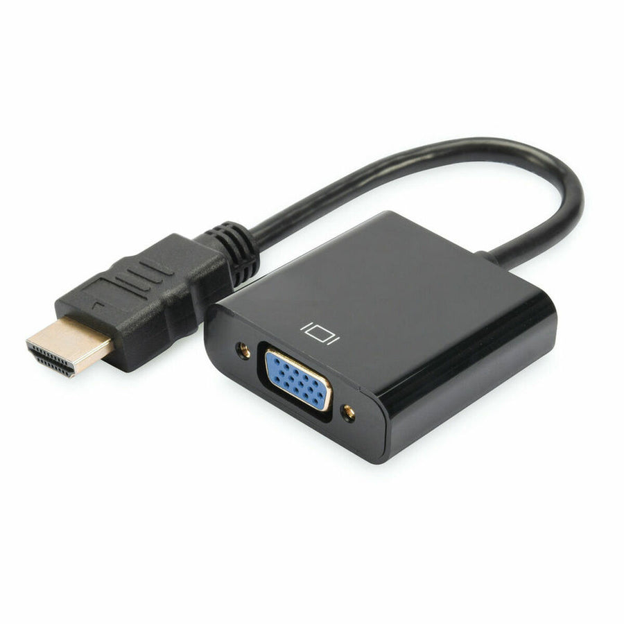 Adapter HDMI auf VGA Digitus DIGITUS Convertidor HDMI a VGA Schwarz