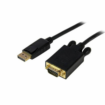 DisplayPort to VGA Adapter Startech DP2VGAMM10B 3m Black