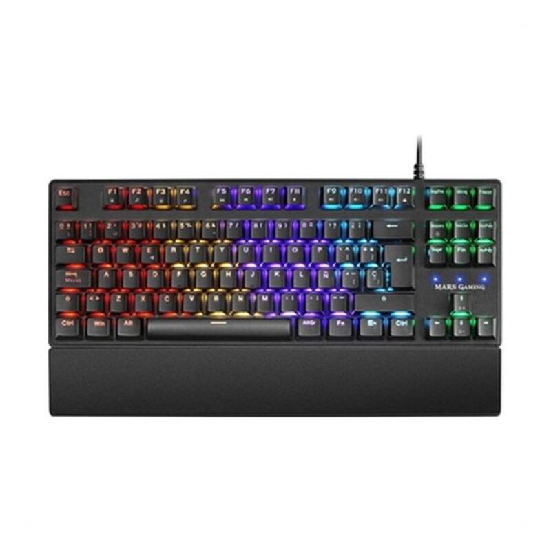 Gaming Tastatur Mars Gaming MKXTKLR Schwarz