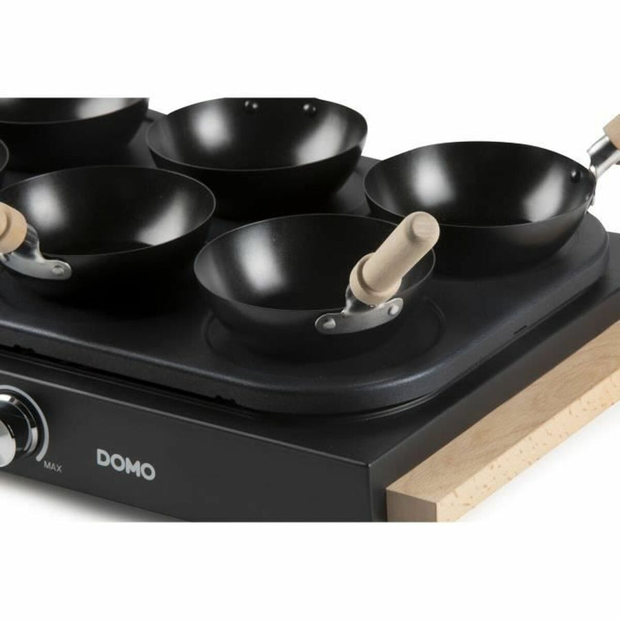 Crêpes-Maker DOMO DO8716W Schwarz 1000 W