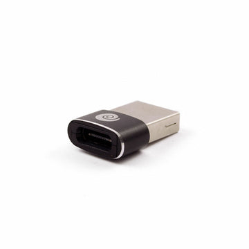 Cable USB A a USB-C CoolBox COO-ADAPCUC2A Negro