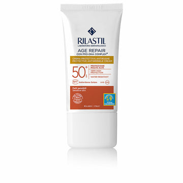 Sonnenschutzcreme für das Gesicht Rilastil Sun System Age Repair Anti-Aging Spf 50 (40 ml)