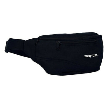 Belt Bag Safta M446 Black (23 x 12 x 9 cm)