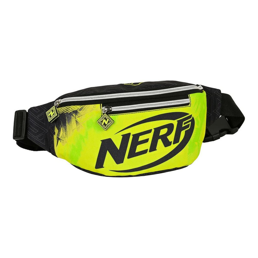 Gürteltasche Nerf Neon Schwarz Neongrün (23 x 12 x 9 cm)