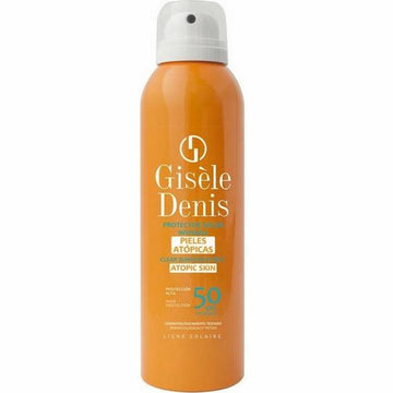 Body sun protection spray Invisible Atopic Skin Gisèle Denis Spf 50 (200 ml)