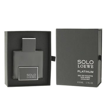 Perfume para hombre Loewe EDT Solo Platinum 50 ml