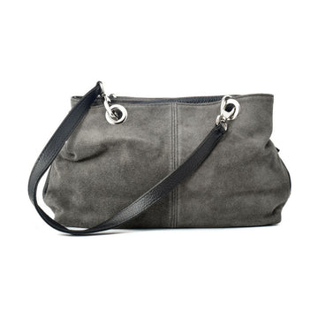 Women's handbag Lia Biassoni LIA-GR Gray (28 x 19 x 10 cm)