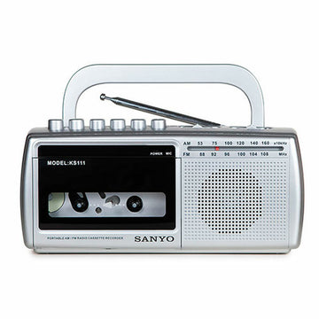 Audio-Kassette Sanyo AM/FM