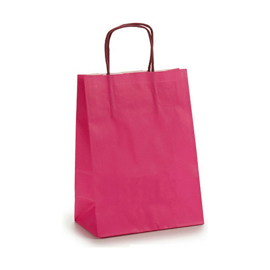 Papiertaschen 18 x 8 x 31 cm Rosa (25 Stück)