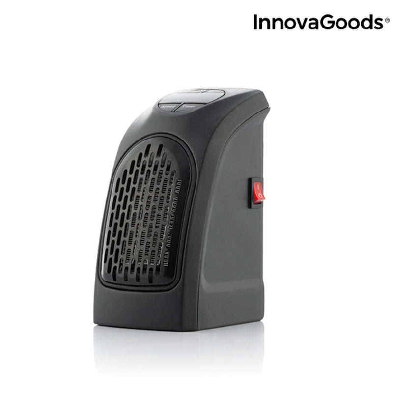 Radiador cerámico enchufable HeatPod InnovaGoods 400W Negro Colorido (Reacondicionado B)