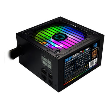 Power source CoolBox DG-PWS600-MRBZ RGB 600W Black 600 W