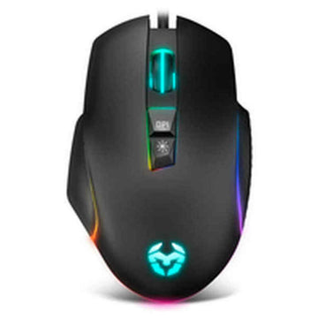 LED Gaming-Maus Krom KEOS 6400 dpi RGB Schwarz