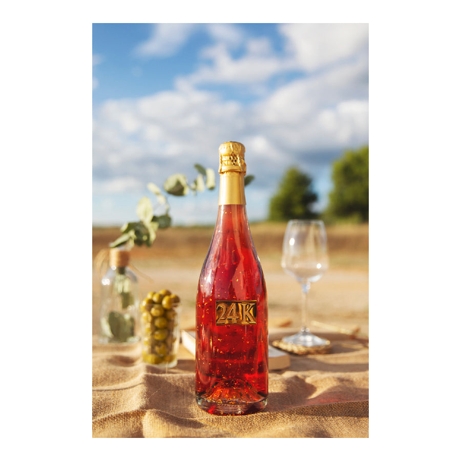 Schaumwein 24K Gold Rosè 75 cl