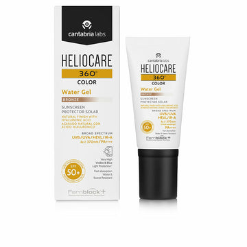 Sun protection with color Heliocare 360º Gel Bronze 50ml Spf 50