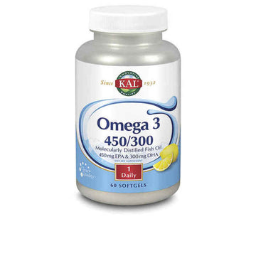 Omega 3 Kal 0021245846406 Omega 3 Sojalecithin (60 uds)