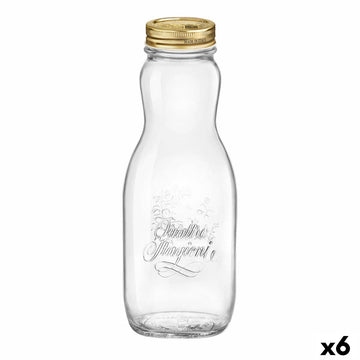 Flasche Bormioli Rocco Quattro Stagioni Durchsichtig Glas 1 L (6 Stück)