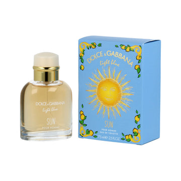 Perfume for men Dolce & Gabbana EDT Light Blue Sun Pour Homme 75 ml