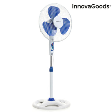 Freistehender Ventilator InnovaGoods IG814250 Blau 50 W (Restauriert C)