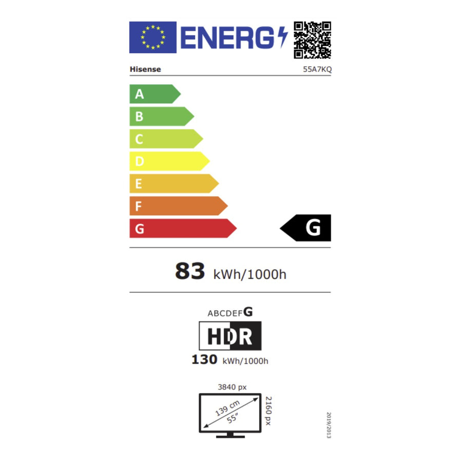 Smart TV Hisense 55A7KQ 55